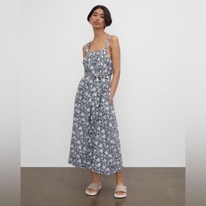 Club Monaco City to Beach Blue Floral dress
